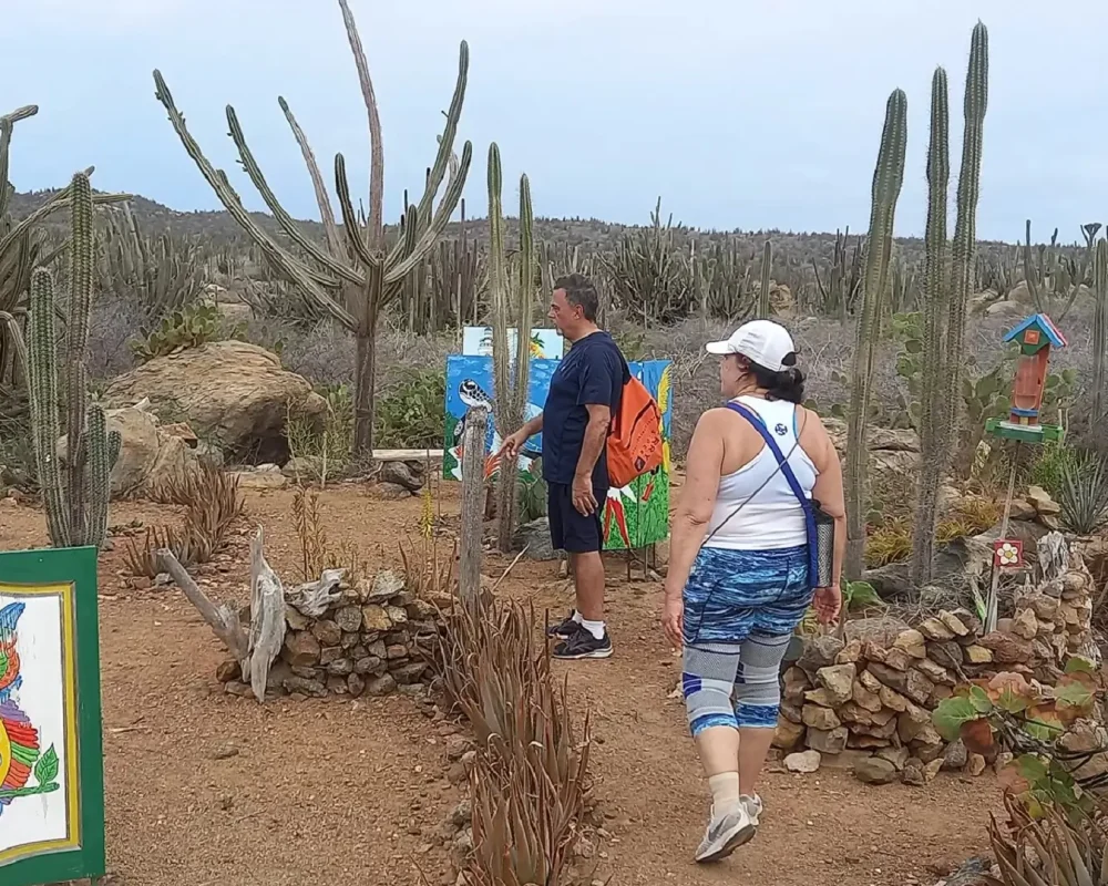 Sun rising over the Caribbean Sea from the north coast of Aruba